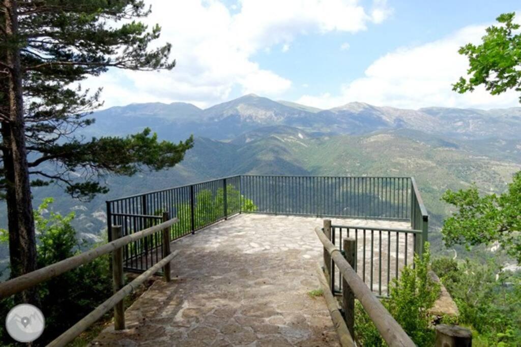 Mirador De Sant Llorenc - Acogedor Apartamento 6P Guardiola de Bergueda Exteriör bild